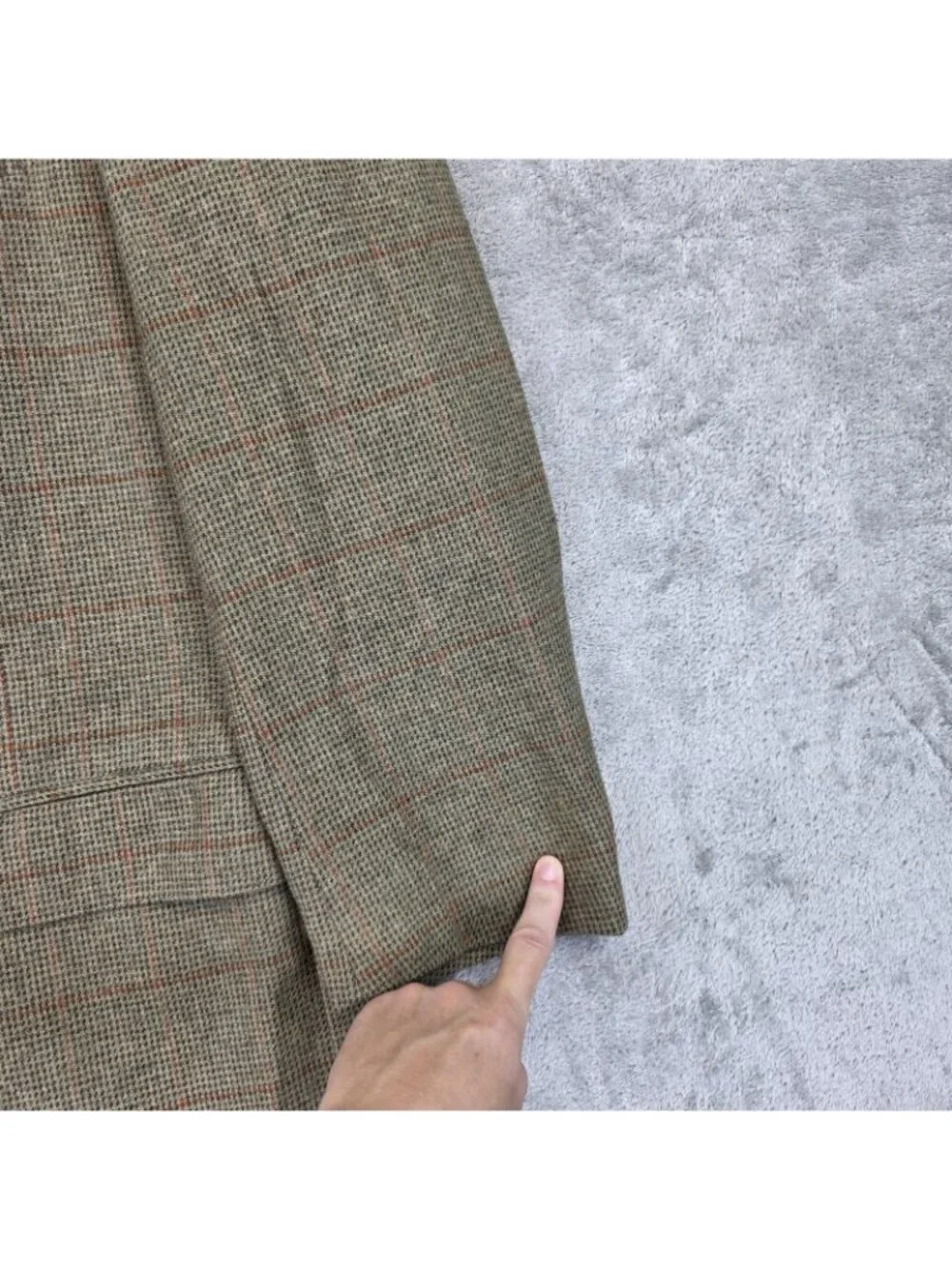 Polo By Ralph Lauren Blazer Mens 43S Brown Cashmere Sport Coat Made In Italy VTG